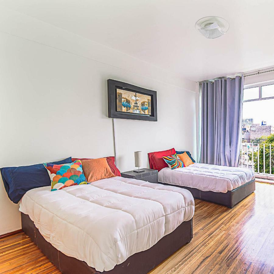 Roma Sur Apartments With Balcony - Family Friendly Mexico City Luaran gambar
