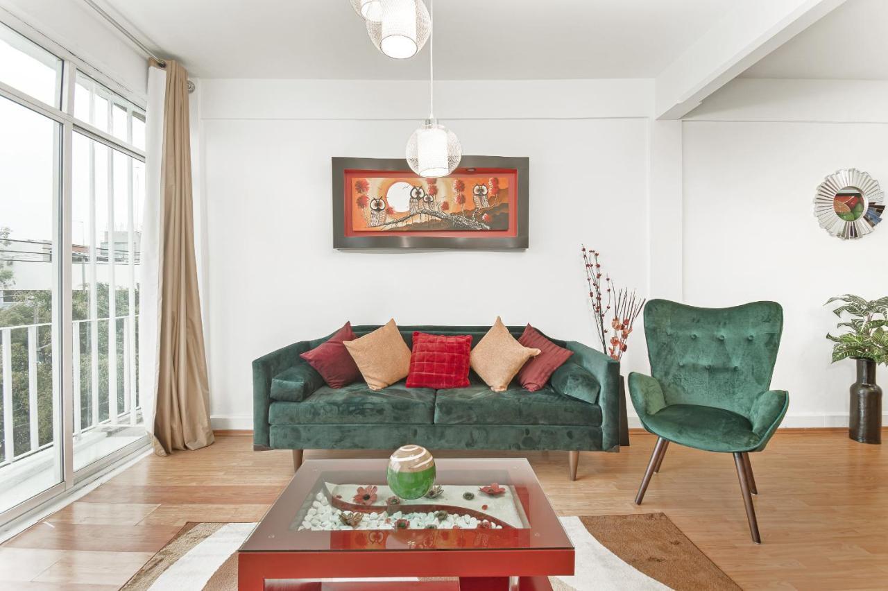 Roma Sur Apartments With Balcony - Family Friendly Mexico City Luaran gambar