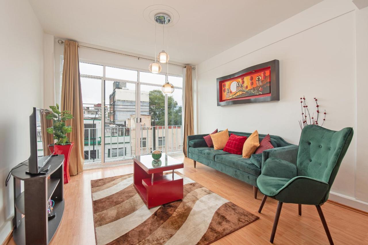 Roma Sur Apartments With Balcony - Family Friendly Mexico City Luaran gambar