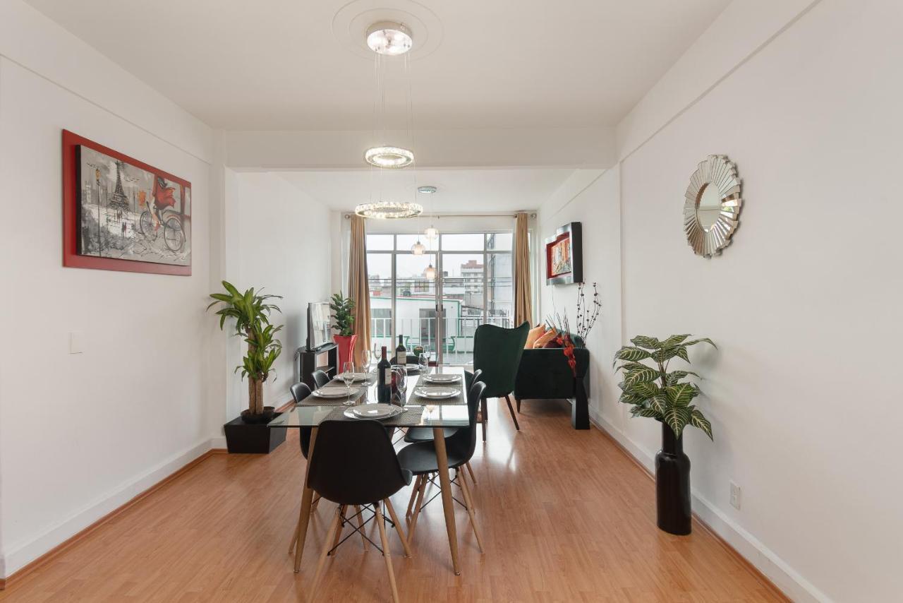 Roma Sur Apartments With Balcony - Family Friendly Mexico City Luaran gambar